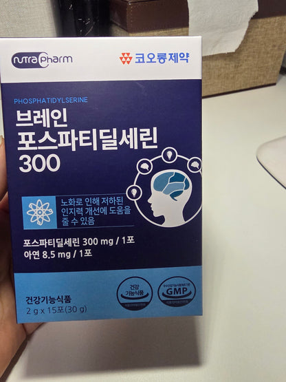 Коолонг Фарм. Brain Фосфатидилсерин 300. 2 g. 15 стик